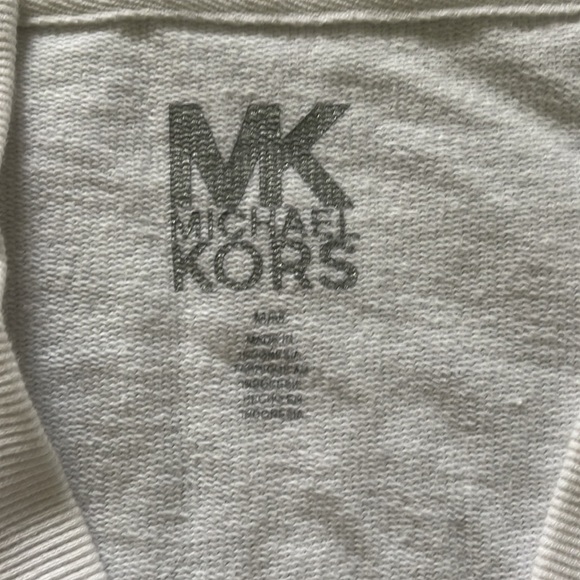 Michael Kors Drawstring dress. Cover up. Hoodie. Pockets. medium. - Picture 2 of 5